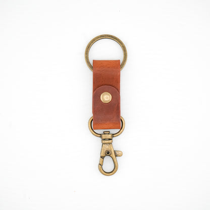 Small Leather Keychain